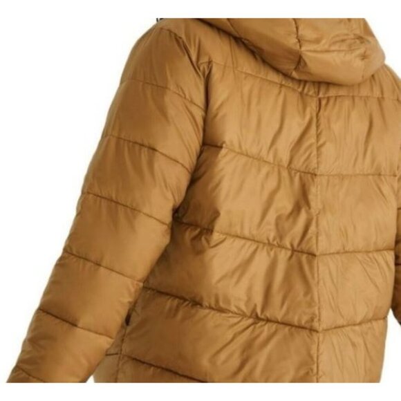 Madewell Men's Golden Brown Polyester Packable Puffer Jacket Size Medium 1754 - Picture 10 of 12